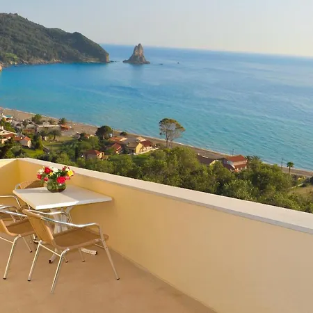 Maria With Amazing Pool - Agios Gordios Beach, Corfu דירה אגיוס גורדיוס