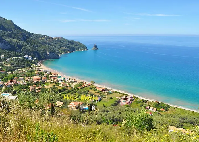 Maria With Amazing Pool - Agios Gordios Beach, Corfu *