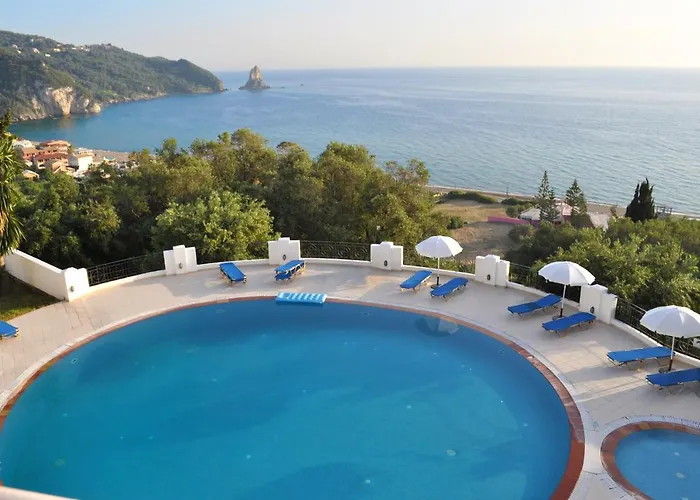 Maria With Amazing Pool - Agios Gordios Beach, Corfu