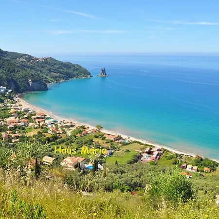 Maria With Amazing Pool - Agios Gordios Beach, Corfu *